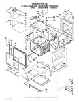 Diagram for 02 - Oven Parts