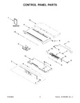 Diagram for 02 - Control Panel Parts