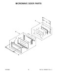 Diagram for 09 - Microwave Door Parts