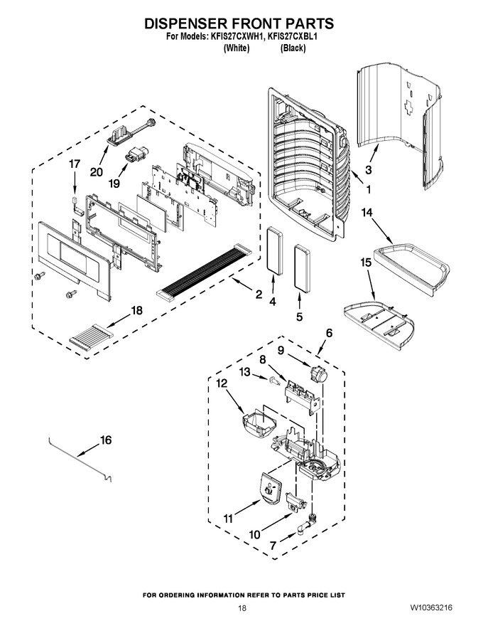 Diagram for KFIS27CXBL1