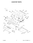 Diagram for 02 - Cooktop Parts