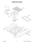 Diagram for 02 - Cooktop Parts