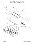 Diagram for 02 - Control Panel Parts