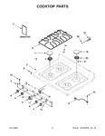 Diagram for 02 - Cooktop Parts