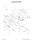 Diagram for 02 - Cooktop Parts