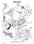 Diagram for 02 - Cabinet Parts