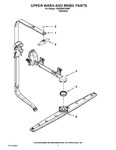 Diagram for 07 - Upper Wash And Rinse Parts