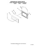 Diagram for 08 - Microwave Door Parts