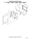 Diagram for 04 - Upper Oven Door Parts