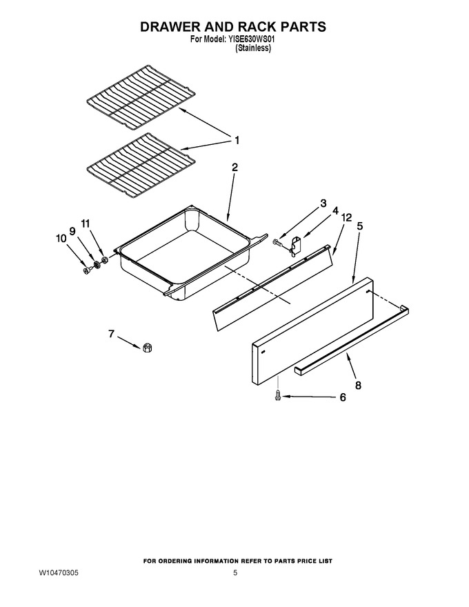 Diagram for YISE630WS01