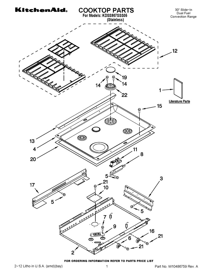 Diagram for KDSS907SSS05