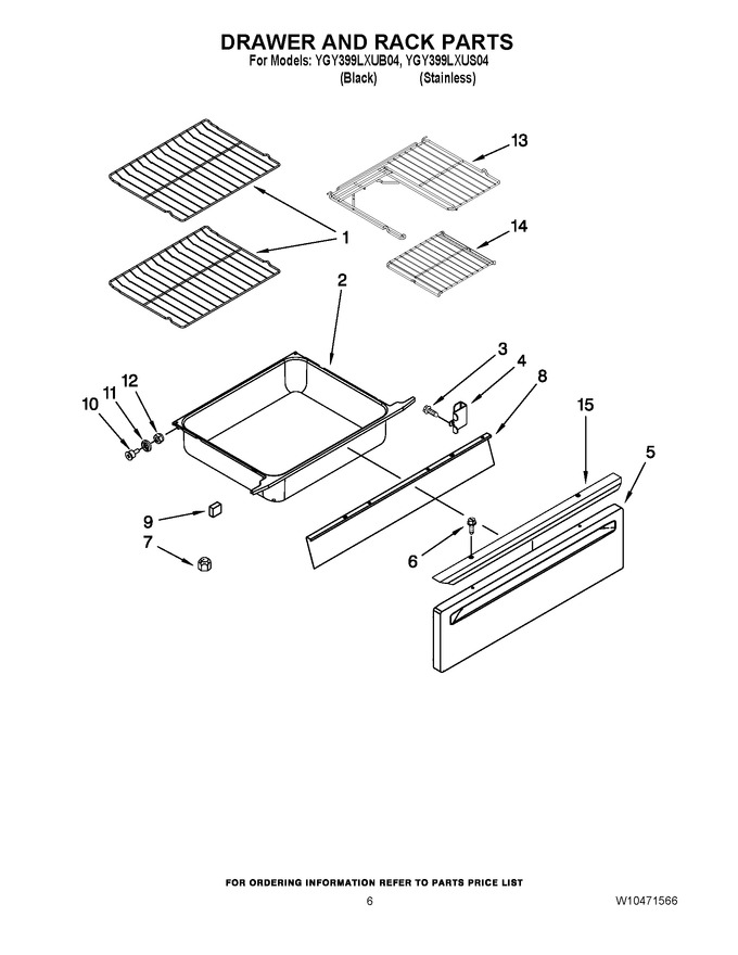 Diagram for YGY399LXUB04