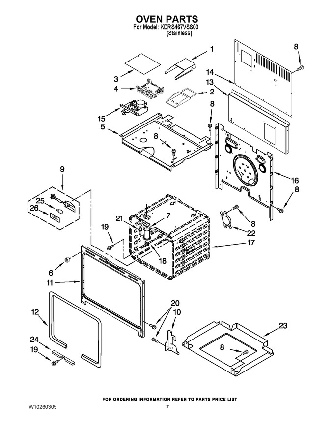 Diagram for KDRS467VSS00