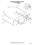 Diagram for 07 - Cooktop Burner Parts