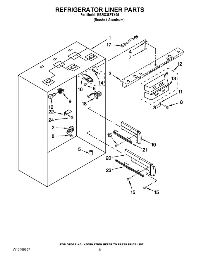 Diagram for KBRO36FTX05