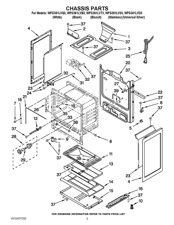 Diagram for WFG361LVT3