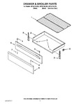 Diagram for 06 - Drawer & Broiler Parts