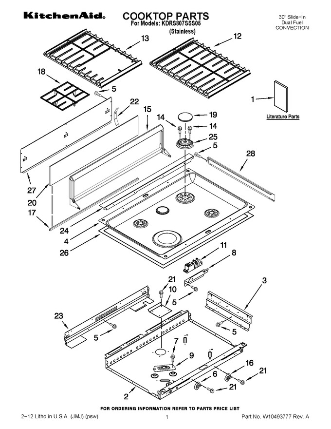 Diagram for KDRS807SSS05