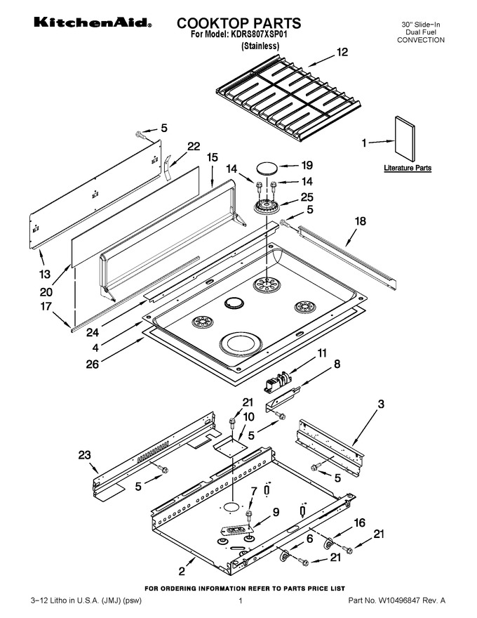 Diagram for KDRS807XSP01