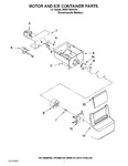 Diagram for 05 - Motor And Ice Container Parts