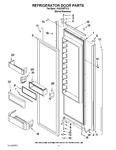 Diagram for 08 - Refrigerator Door Parts