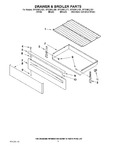 Diagram for 06 - Drawer & Broiler Parts