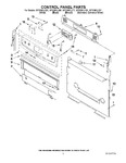 Diagram for 02 - Control Panel Parts