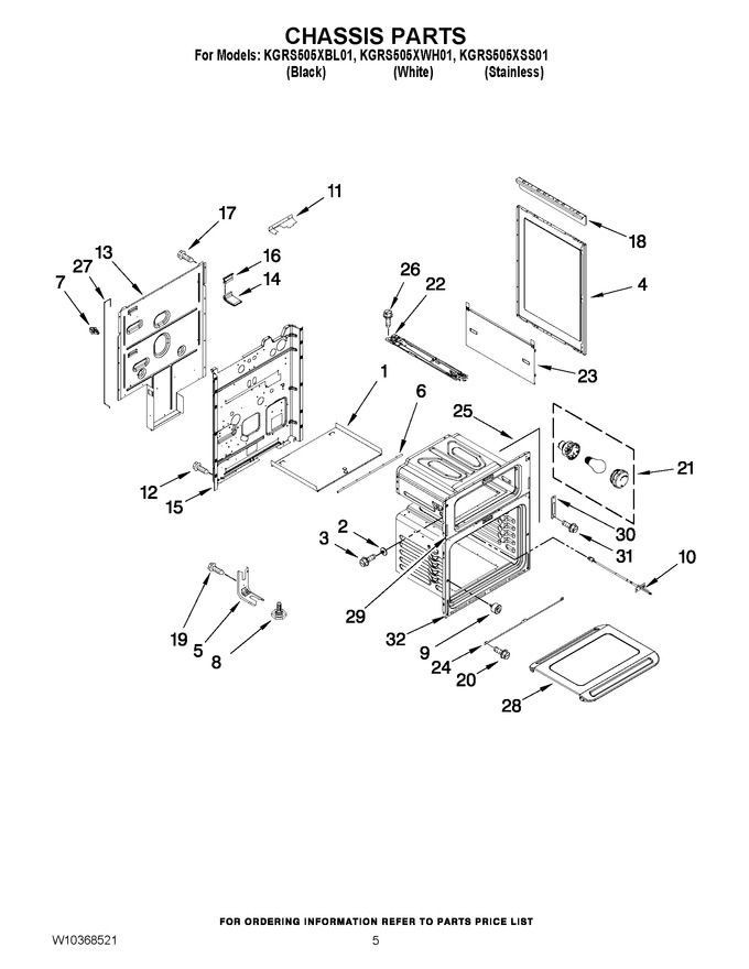 Diagram for KGRS505XSS01