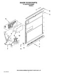 Diagram for 03 - Inner Door Parts