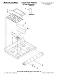 Diagram for 01 - Cooktop Parts