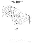 Diagram for 02 - Control Panel Parts