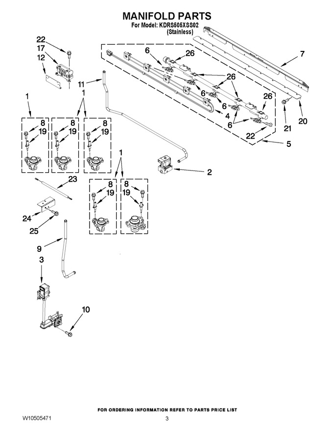 Diagram for KDRS505XSS02