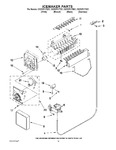 Diagram for 12 - Icemaker Parts