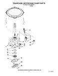 Diagram for 04 - Gearcase, Motor And Pump Parts