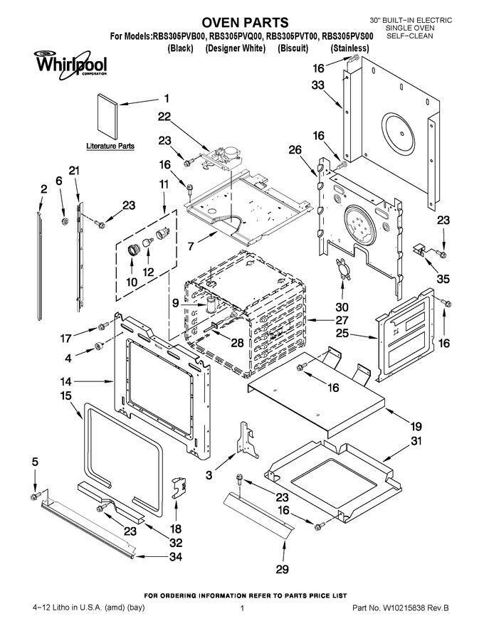 Diagram for RBS305PVT00