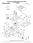 Diagram for 01 - Cooktop, Burner And Grate Parts