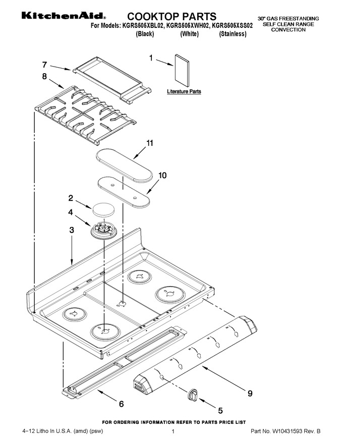 Diagram for KGRS505XBL02