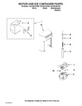 Diagram for 05 - Motor And Ice Container Parts