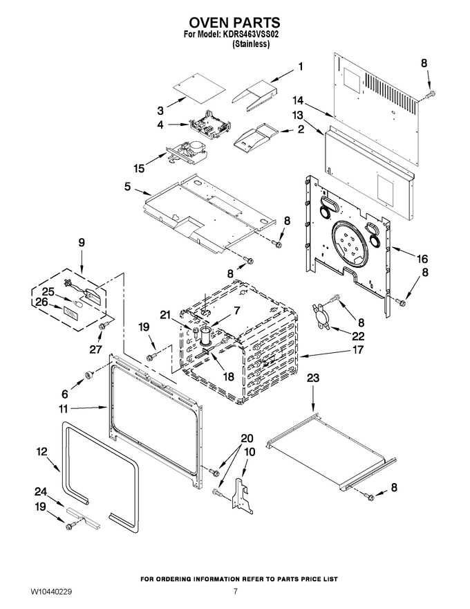 Diagram for KDRS463VSS02