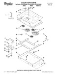 Diagram for 01 - Cooktop Parts