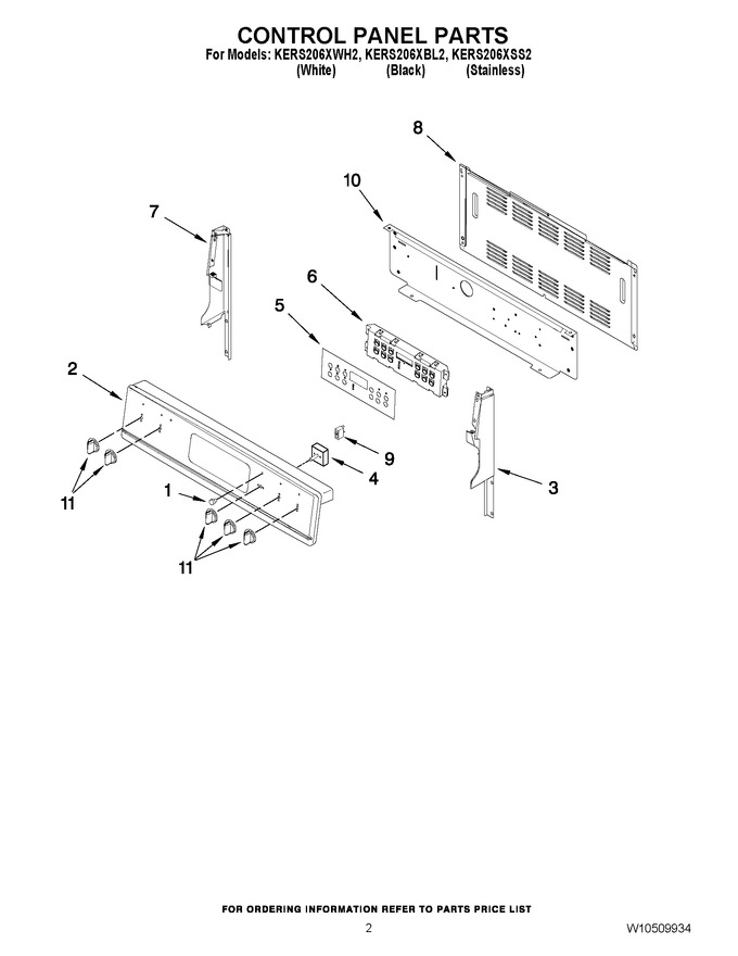 Diagram for KERS206XWH2