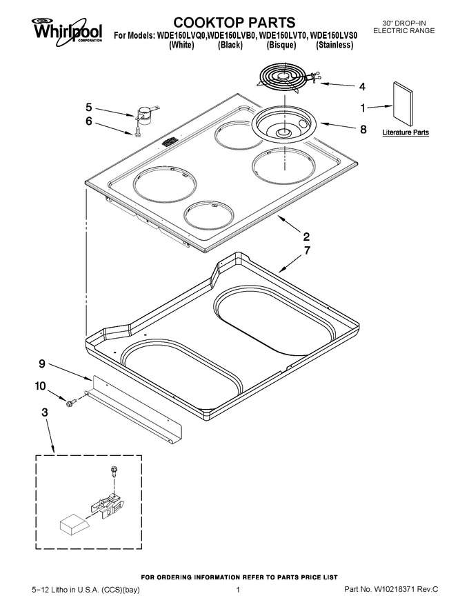 Diagram for WDE150LVT0