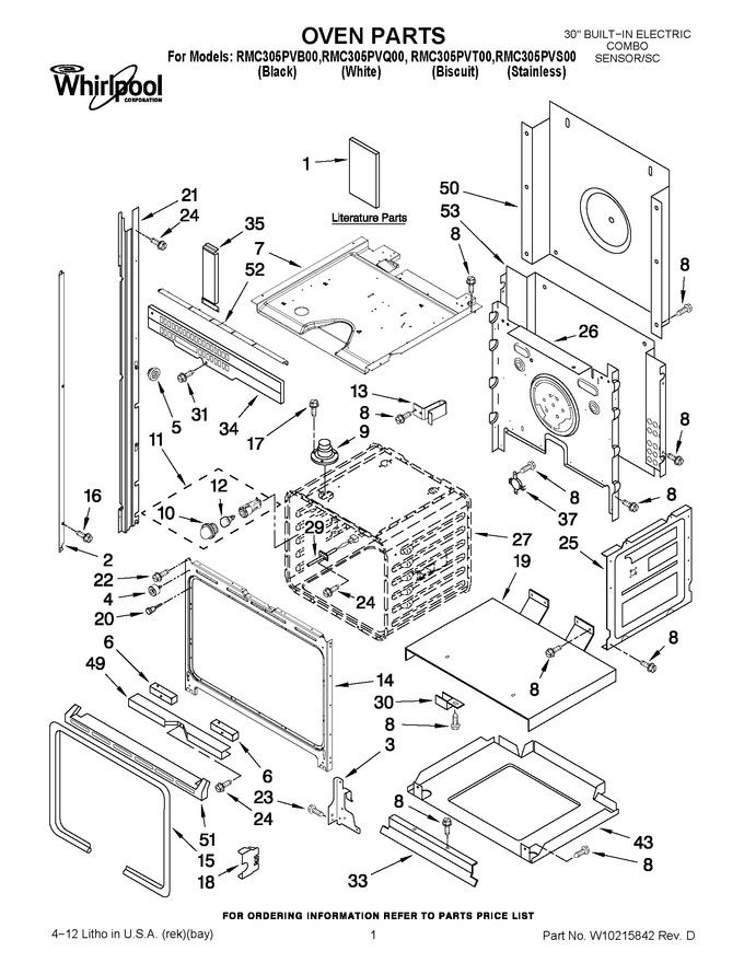 Diagram for RMC305PVT00