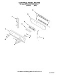 Diagram for 02 - Control Panel Parts