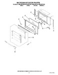 Diagram for 08 - Microwave Door Parts