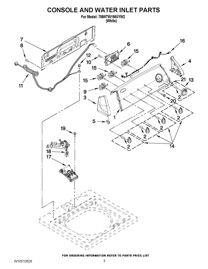 Diagram for 7MWTW1950YW2