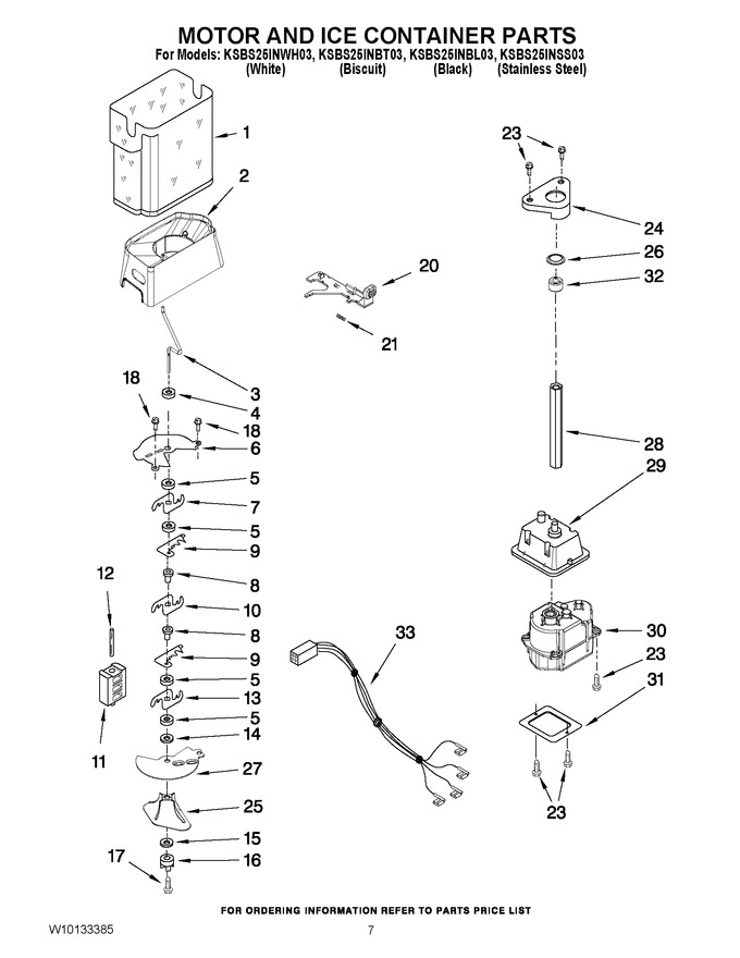 Diagram for KSBS25INWH03