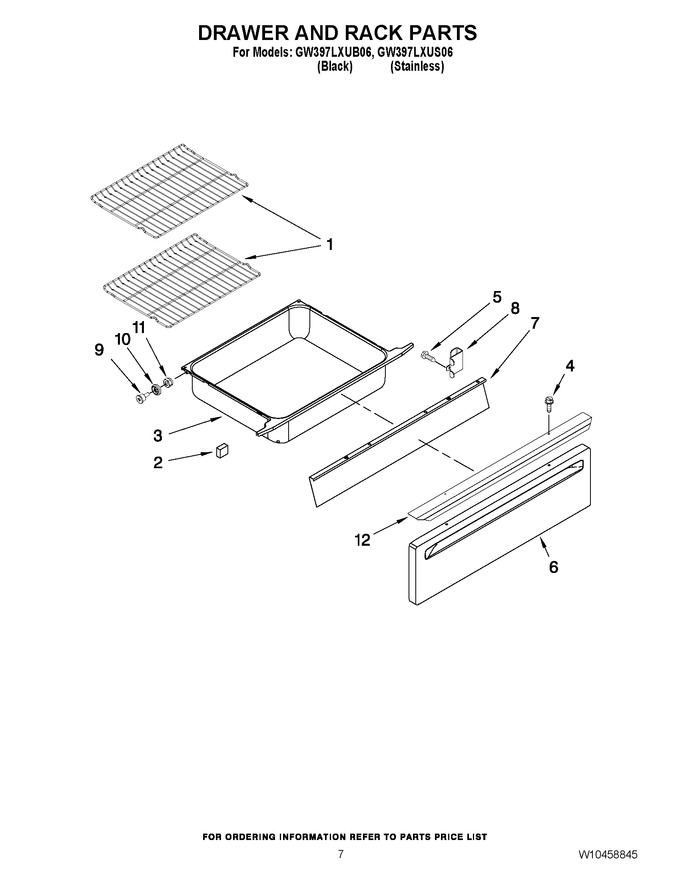 Diagram for GW397LXUB06