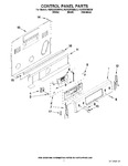 Diagram for 02 - Control Panel Parts