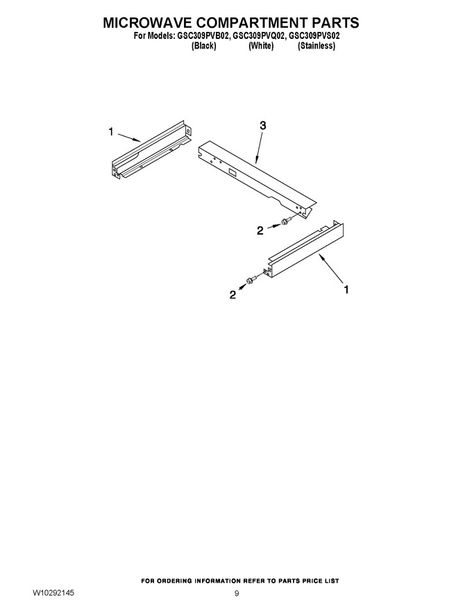 Diagram for GSC309PVQ02